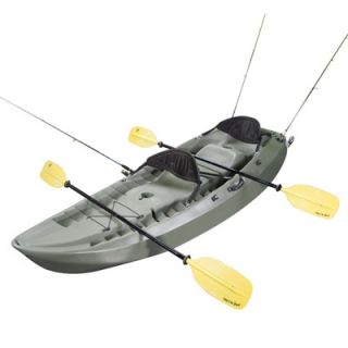 Lifetime Sport Fisher Kayak in Yellow  Wayfair