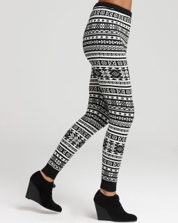 HUE Nordic Jacquard Sweater Leggings  