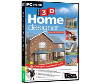 FOCUS Your 3D Home Designer 2   Deluxe Edition Deals  Pcworld