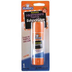 Elmers Washable Disappearing Purple School Glue Stick 077 Oz by Office 