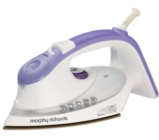 Buy MORPHY RICHARDS 40631 Steam Iron   Mauve and White  Free 
