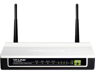 Buy TP LINK TD W8961ND N300 Wireless ADSL Modem Router  Free 