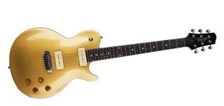 Line 6 Variax JTV 59P Electric Guitar w/ P 90 Pickups Gold Rosewood 