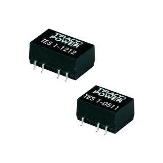 DC/DC Wandler TES Serie 1 W TracoPower TES 1 1211 In 12 V/DC Out 5 V 