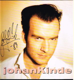 Johan Kinde   Johan Kinde / Signerad Vinyl Skiva på Tradera. K 