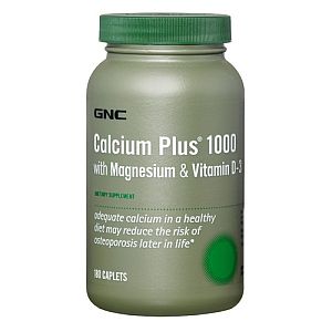GNC Calcium Plus® 1000 with Magnesium & Vitamin D   GNC   GNC