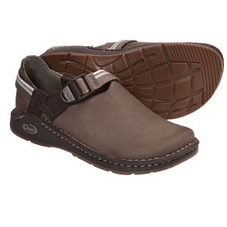 Chaco Pedshed Vibram® Gunnison Clogs   Leather (For Women) in Shitake 