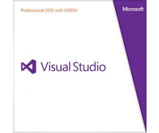 Buy Visual Studio Professional 2012 with MSDN   rapid software 