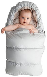 Stokke XPLORY Sleeping Bag Down   Limited Edition Silver   