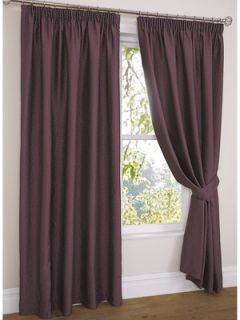 Nicole Textured Lined Pleated Curtains Very.co.uk