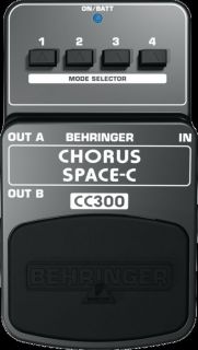 Behringer BEHRINGER CC300 CHORUS PEDAL  Musicians Friend