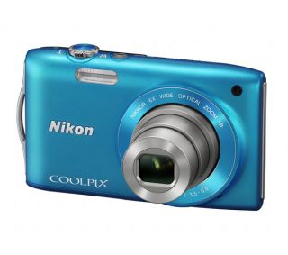 NIKON Coolpix S3300 Compact Digital Camera   Blue Deals  Pcworld