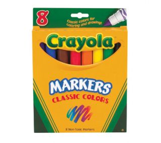 Crayola Original Markers   Broad Line, Classic Colors