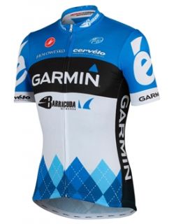Castelli Team Garmin Barracuda ShortSleeve Jersey 2012   