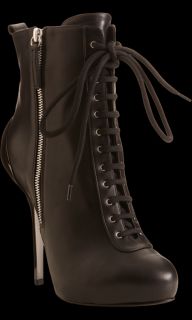 Giuseppe Zanotti Covered Heel Lace Up Ankle Boot 