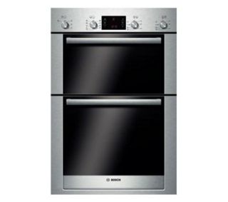 Buy BOSCH Exxcel HBM53R550B Electric Double Oven   Stainless Steel 