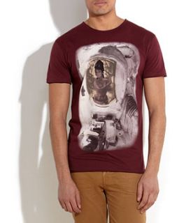 Red (Red) Holy Ghost Red Lady Astronaut T Shirt  255038860  New Look