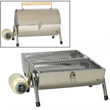 Stansport Portable Stainless Steel Propane Barbeque Grill 