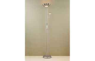 Mayer Father and Child Floor Lamp   Chrome   179cm from Homebase.co.uk 