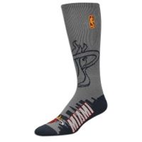 For Bare Feet NBA City Sock   Mens   Heat   Grey / Navy