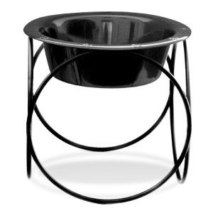 Platinum Pets Olympic Diner Stand with Bowl   Dog   Boutique 