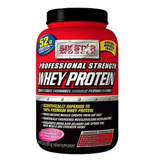 Buy the Six Star® Muscle Professional Strength Whey Protein   Fresh 