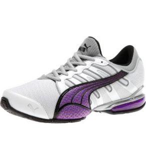 Zapatos para correr para mujer Voltaic III, white puma silver dewberry