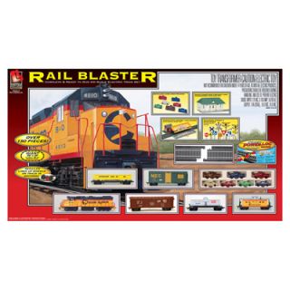 Life Like Trains Rail Blaster HO Scale Diesel Electric Train Set 