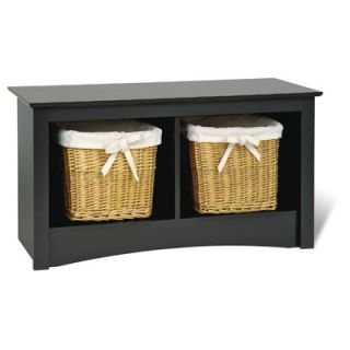 Sonoma Twin Cubby Bench   Black