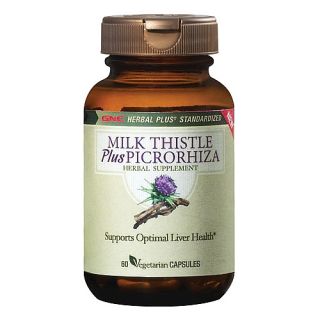 GNC Herbal Plus® Standardized Milk Thistle Plus Picrorhiza   GNC 