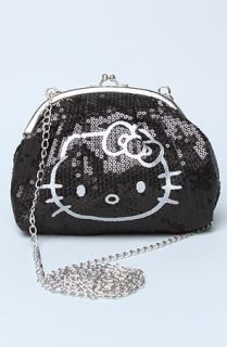 Accessories Boutique The Hello Kitty Sequin Frame Crossbody Bag in 