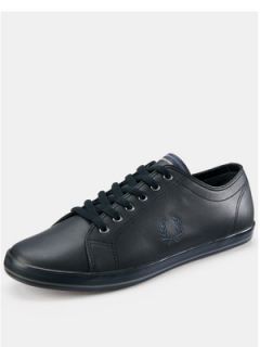 Fred Perry Mens Kingston Leather Plimsolls Very.co.uk
