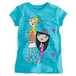 Isabella and Candace Tee for Girls   Phineas and Ferb
