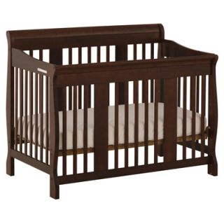 Stork Craft Tuscany Stages 4 in 1 Fixed Side Crib   Espresso  Meijer 