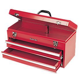 Stack On 2 Drawer Tool Chest 20 510×220×260  Screwfix