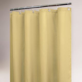 Sahara Satin Stripe Shower Curtain  World Market