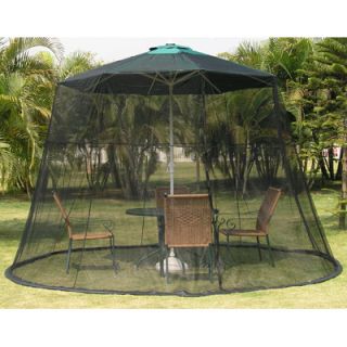 Mosquito Netting for Patio Umbrella   Black  Meijer