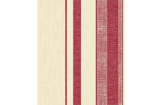 Crown Harris Stripe Textured Wallpaper   Red from Homebase.co.uk 