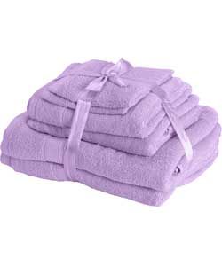 Living 6 Piece Towel Bale   Heather. from Homebase.co.uk 