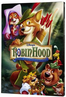 Disney Robin Hood   Most Wanted Edition DVD   