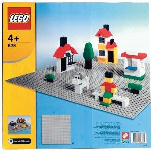 LEGO 628 City Bauplatte Asphalt (1 Teil, 38 x 38 cm), LEGO   myToys 