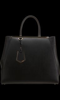 Fendi Toujours Large Leather Winged Tote 