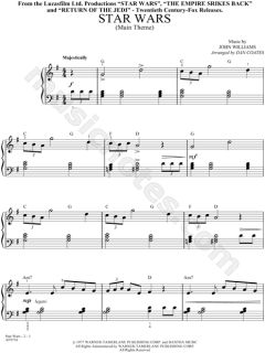 Download sheet music for Star Wars. Choose from sheet music for such 