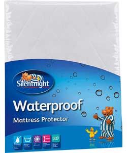 Homebase   Silentnight Waterproof Mattress Protector   Kingsize 