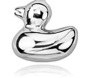 Rubber Ducky Charm in Sterling Silver  Blue Nile