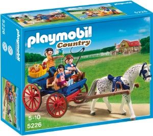 PLAYMOBIL 5226 Ausflug mit Pferdekutsche, PLAYMOBIL®   myToys.de