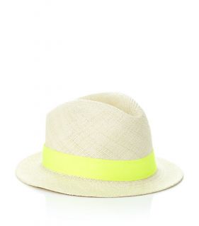 Sensi – Sensi Adrian Panama Hat in yellow at Harrods 