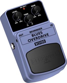 Behringer BO100 Blues Overdrive Pedal at zZounds