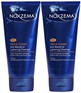 Noxzema Anti Bacterial Lathering Cleanser   