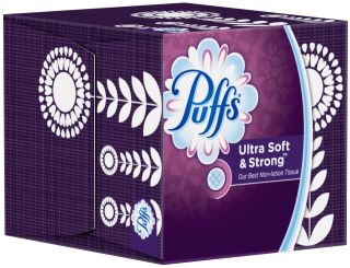 Puffs Ultra Soft & Strong Facial Tissues 56 ct   